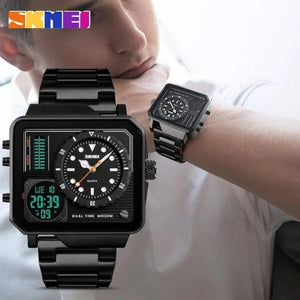 SKMEI - 1392 - High Quality Luxury Watch - Black image 1