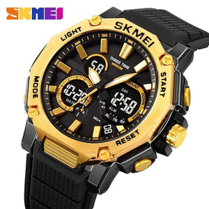 Skmei - 2219 - Digital Sports Watch - Gold image 0