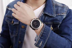 SKMEI - 1416 - High Quality Luxury Watch - Army/Green-Steel image 2