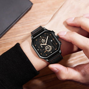 Skmei - 1963 - Waterproof Watch With Date Countdown - Black/RoseGold image 2