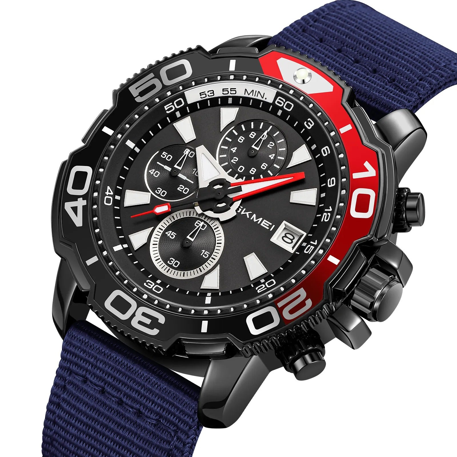 Skmei - 9381 - Men’s Sports Chronograph Watch - Blue image 0