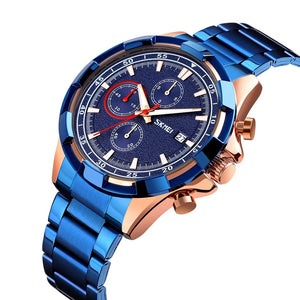 SKMEI - 9192 - Premium Chronograph Analog Watch - blue image 0
