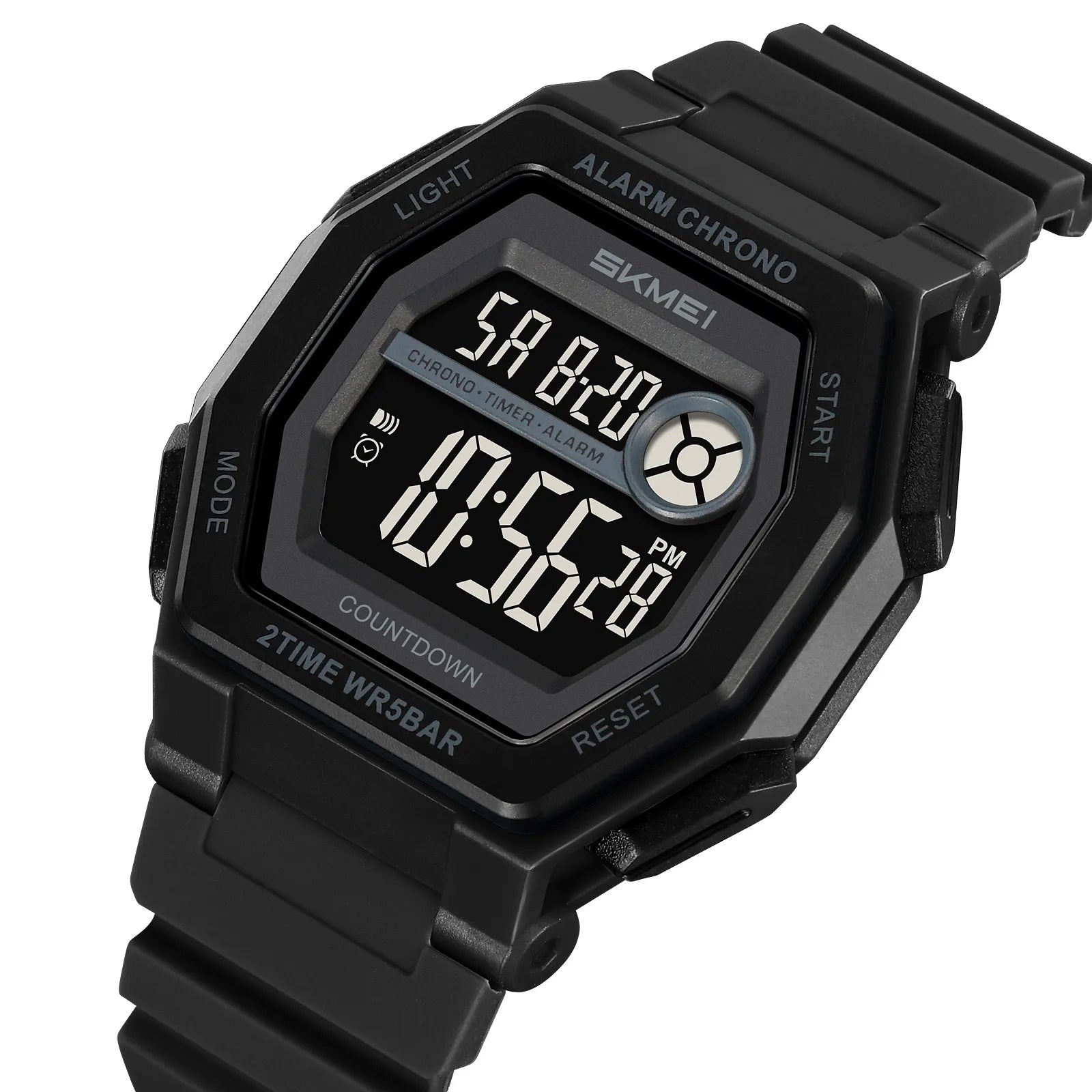 SKMEI - 2552 - Digital Sports Watch - black image 1