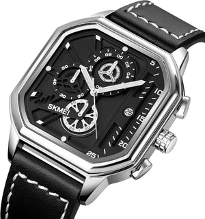 Skmei - 1963 - Waterproof Watch With Date Countdown - Silver image 1