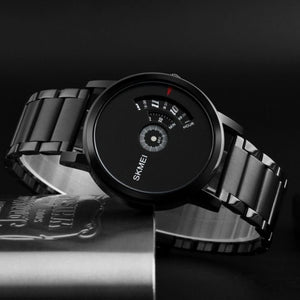 Skmei - 1260 - Waterproof Business Watch For Men - Black/Black-Steel image 0
