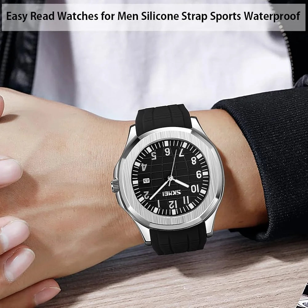 Skmei - 9286 - John Wick Style Waterproof - Black image 2