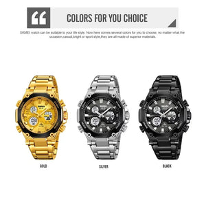 Skmei - 2210 - Digital Sport Watch - Gold image 5