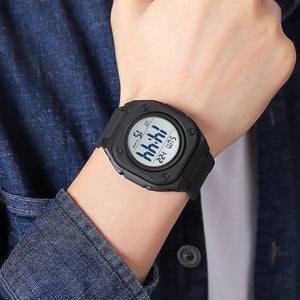 Skmei - 2160 - Smart Digital Functions Watch - black-white image 2