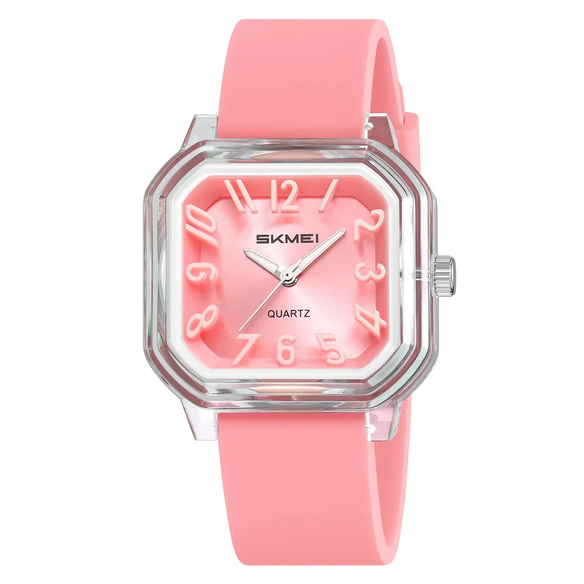 Skmei 2484 Women Quartz movement Wristwatches For Students - Pink image 0