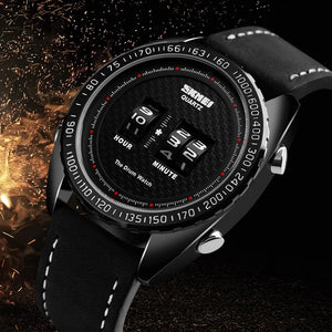 SKMEI - 1516 - High Quality Luxury Watch - Black/Black-Black image 4