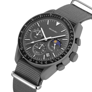 SKMEI 9392 Men's Quartz Chronograph Watch - Grey