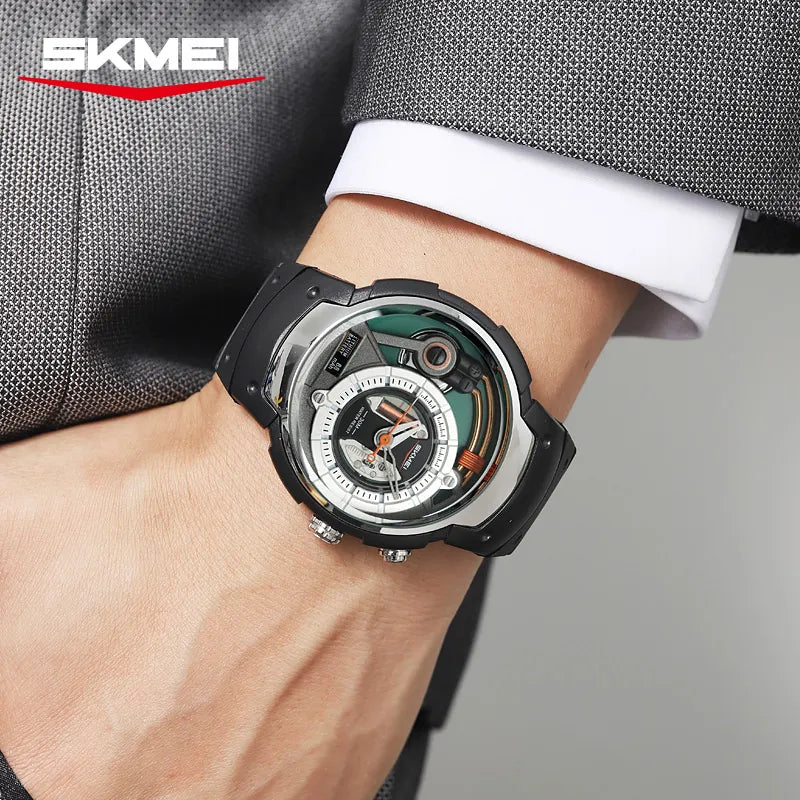 SKMEI - 2535 - Gents Quartz Watch - silver image 5