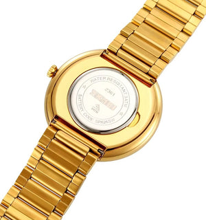 SKMEI - 2361 - Earth Orbit Quartz Watch - gold image 5