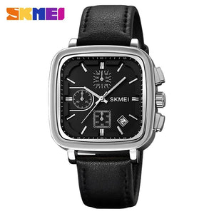 Skmei - 2182 - Simply Date Stopwatch - Silver image 3