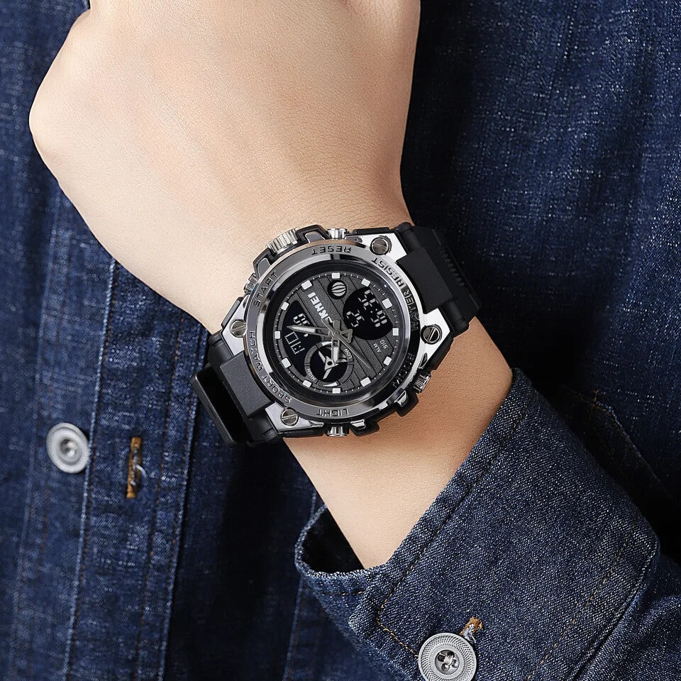 SKMEI 2031 Rugged Digital Sports Watch - Silver image 5