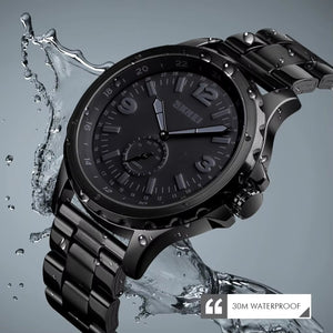 SKMEI - 1513 - High Quality Luxury Watch - Black image 1