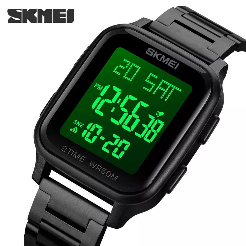 Skmei - 1859 - Digital Electronic LED Display Watch - black image 3