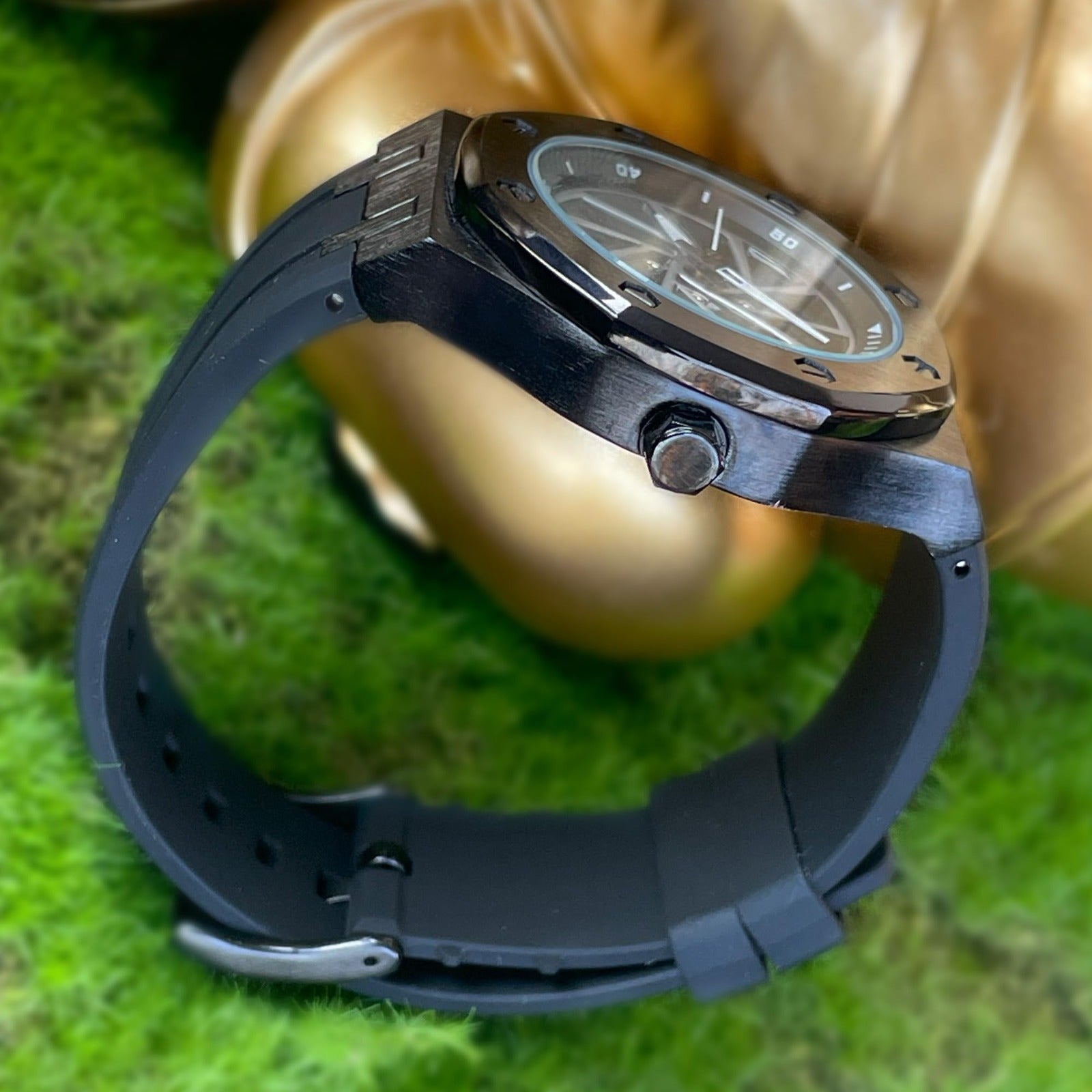 SKMEI - 2359 - Rotating Wheel Sports Edition Watch - black-silical gel image 6