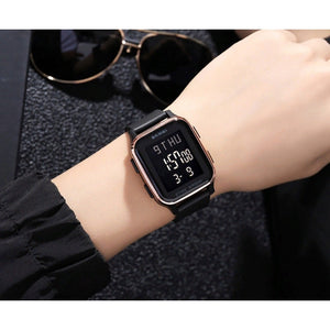 SKMEI - 1858 - High Quality Luxury Watch - Rosegold image 3