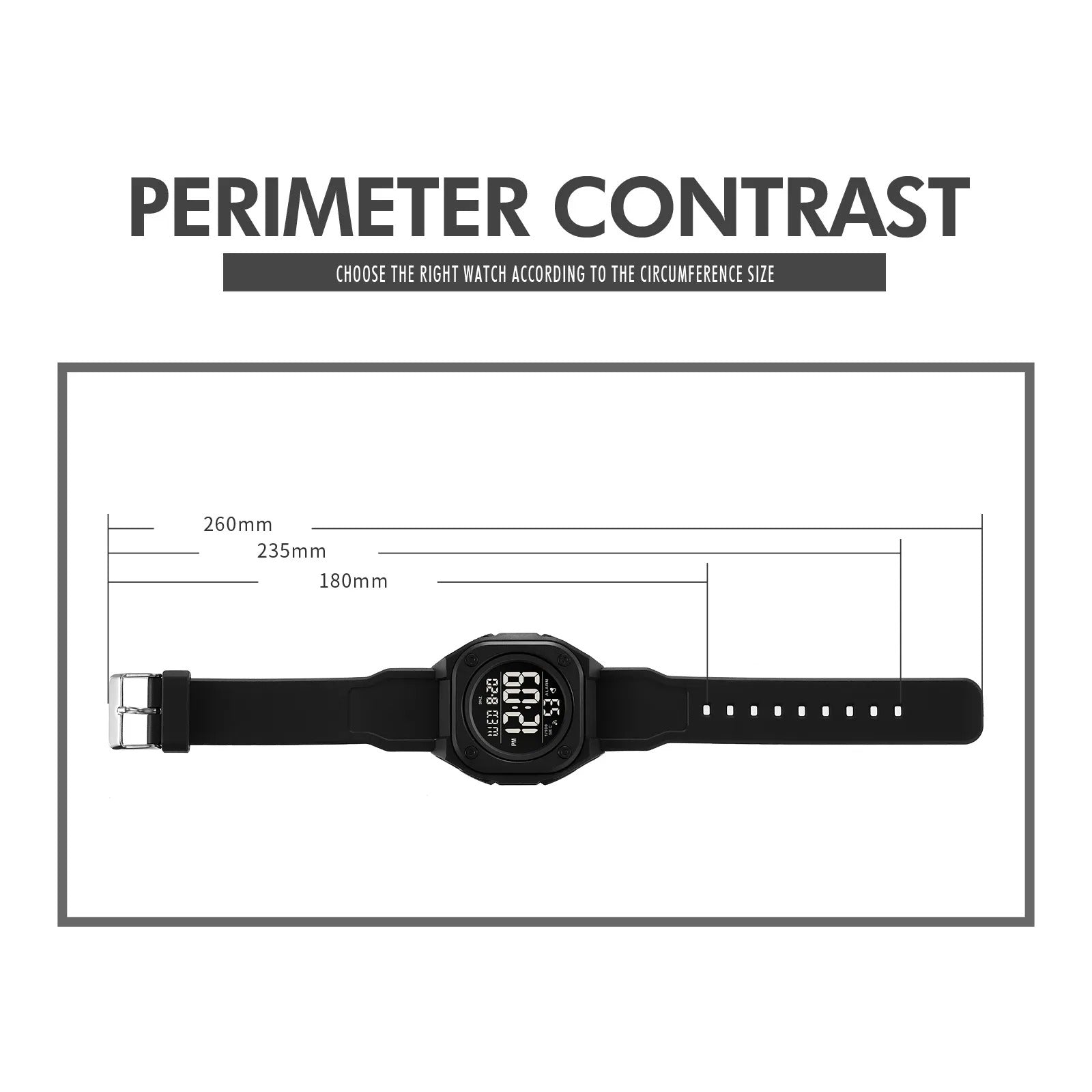 Skmei - 2160 - Smart Digital Functions Watch - black-black image 12