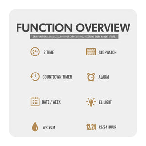 SKMEI 2420 Unisex Analog Quartz Day-Date Watch - silver/grey image 3