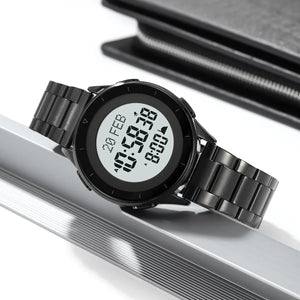 SKMEI - 2300 - Qibla Azan Time Reminder Prayer Watch - black image 2