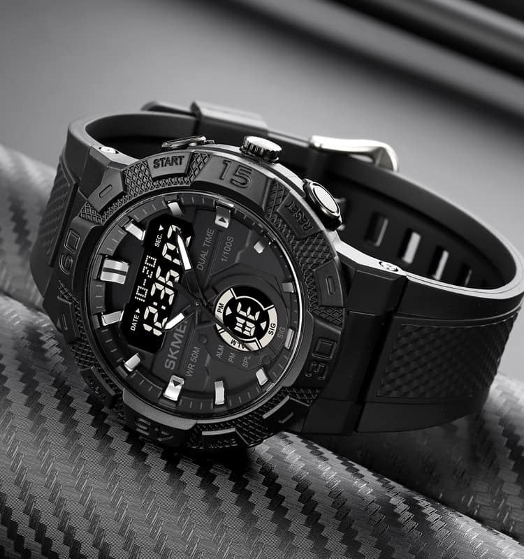 Skmei - 1881 - Digital Analog - Black/Black image 1