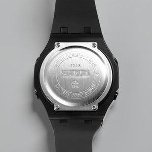 Skmei 2048 Digital Sports Watch - black/white image 3