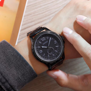 SKMEI - 1513 - High Quality Luxury Watch - Black image 5