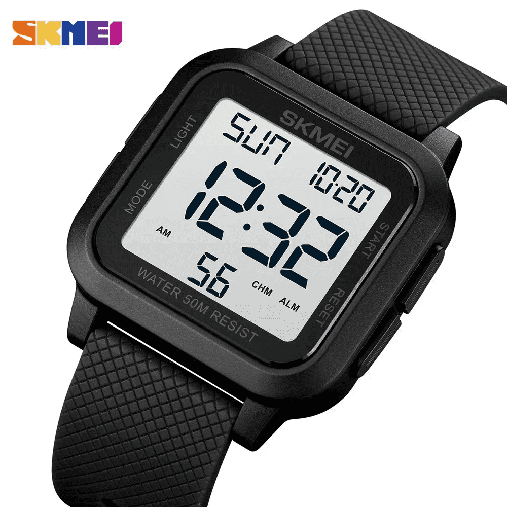 Skmei - 1894 - Digital Watch Waterproof - Black/white image 0