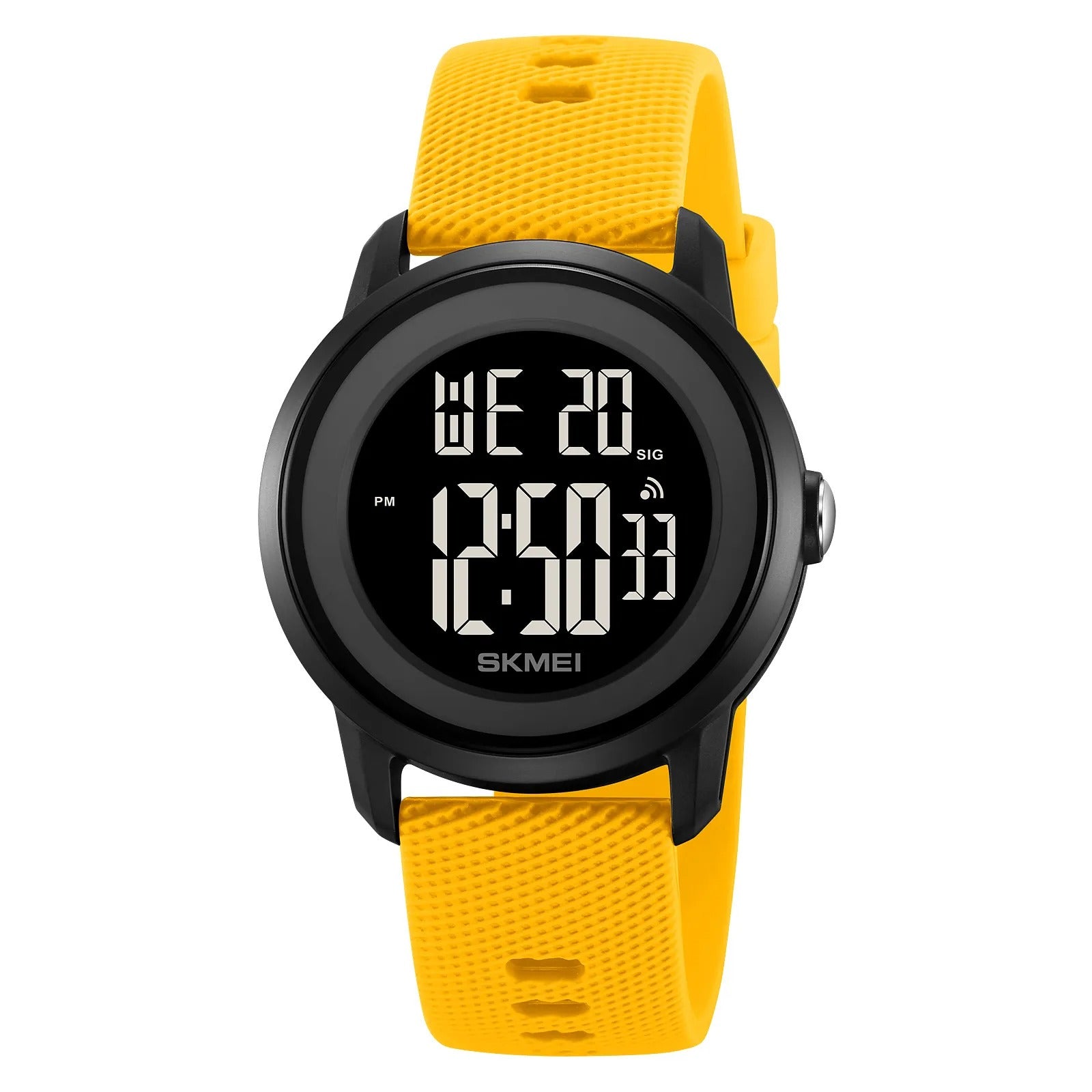Skmei - 2218 - Active Day Digital Watch - Yellow image 1