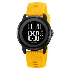 Skmei - 2218 - Active Day Digital Watch - Yellow image 1