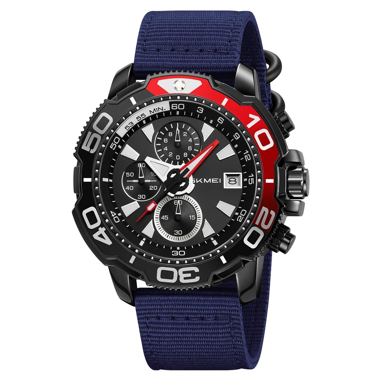 Skmei - 9381 - Men’s Sports Chronograph Watch - Blue image 1