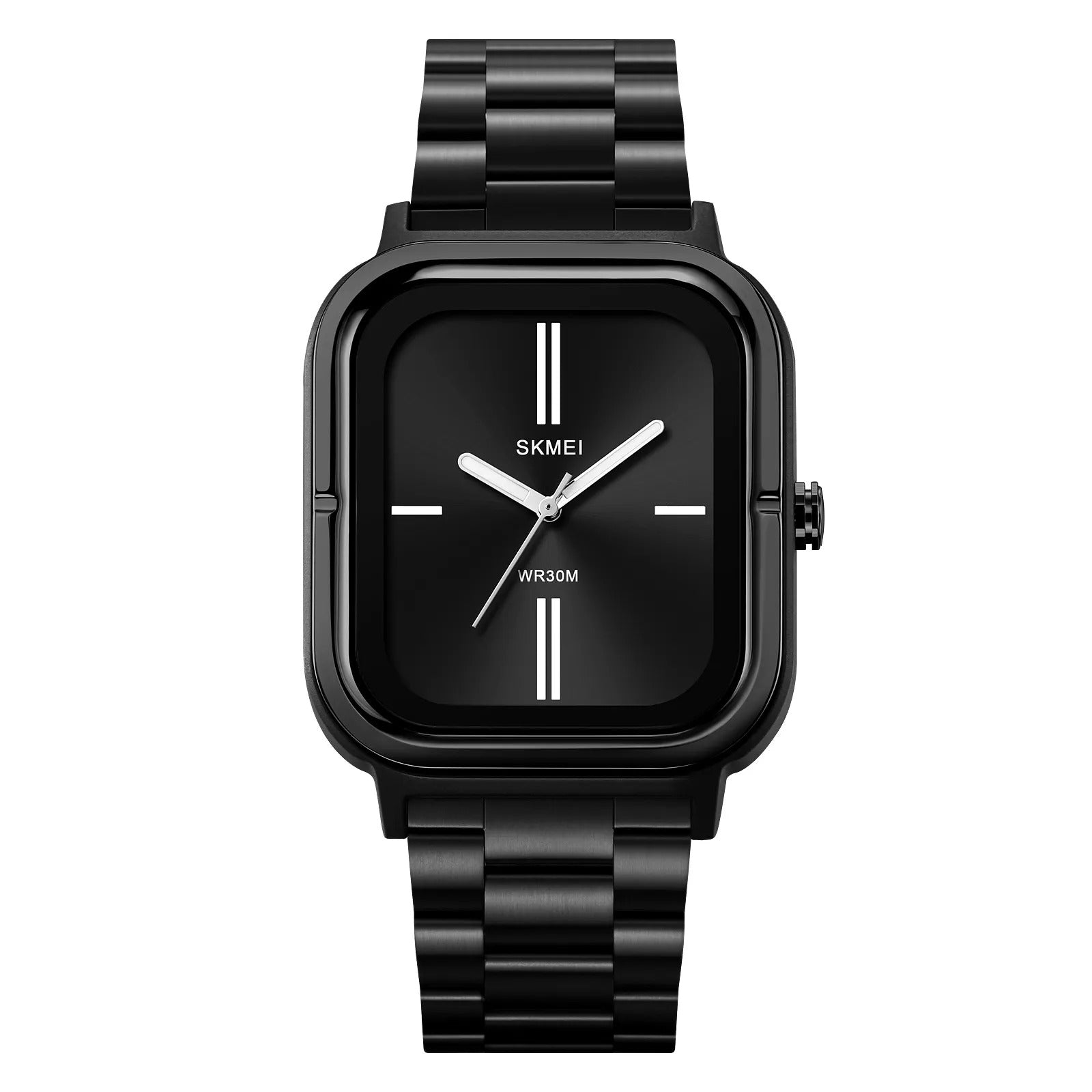 SKMEI - 2275 - 30m Waterproof Watch For Men - Black/Silver image 0
