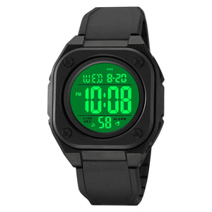 Skmei - 2160 - Smart Digital Functions Watch - black-white image 5
