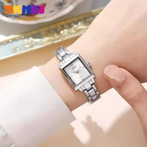 SKMEI - 2315 - Women Vintage Quartz Watch - silver/silver image 2