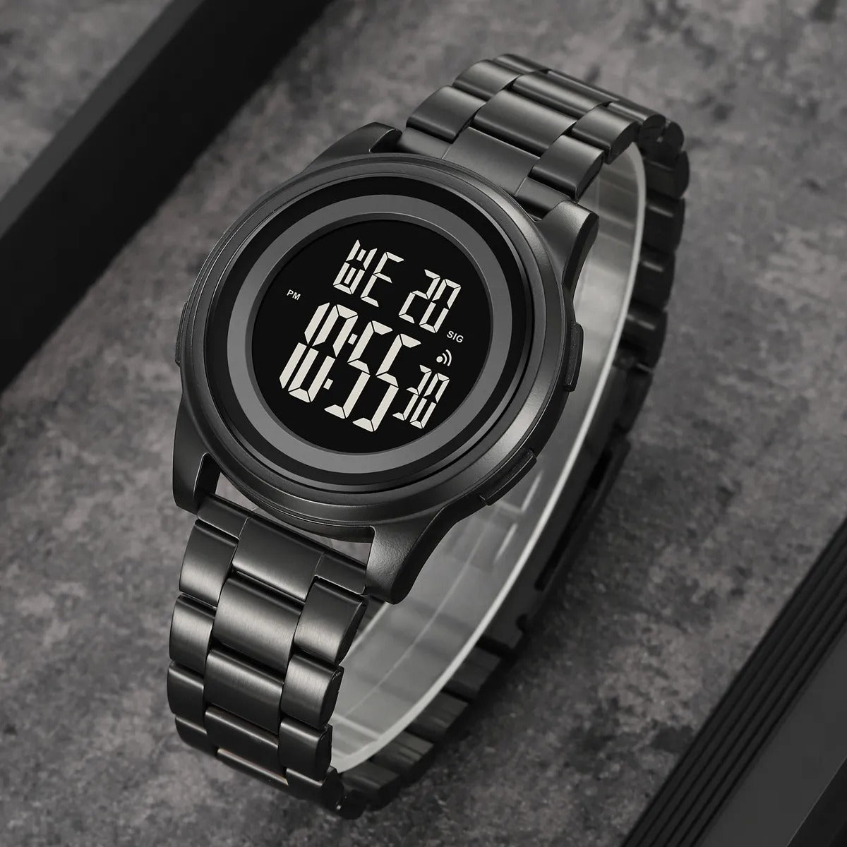 Skmei – 2379 – Multi-Function Digital Watch – Black image 1