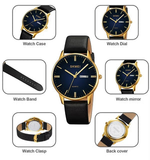 Skmei - 2250 - Quartz Luxury - Gold image 3