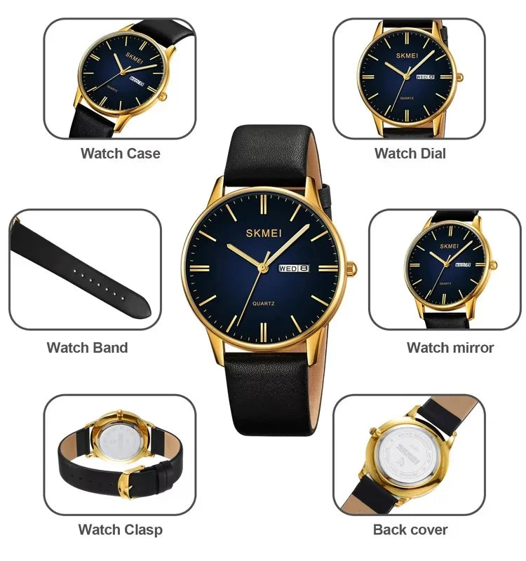 Skmei - 2250 - Quartz Luxury - Gold image 3