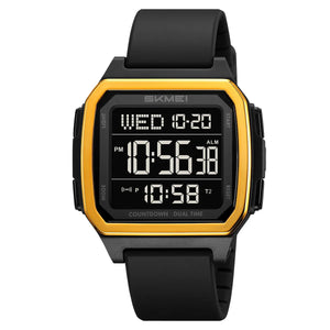 SKMEI - 2515 - Digital Sports Watch - black/gold image 0