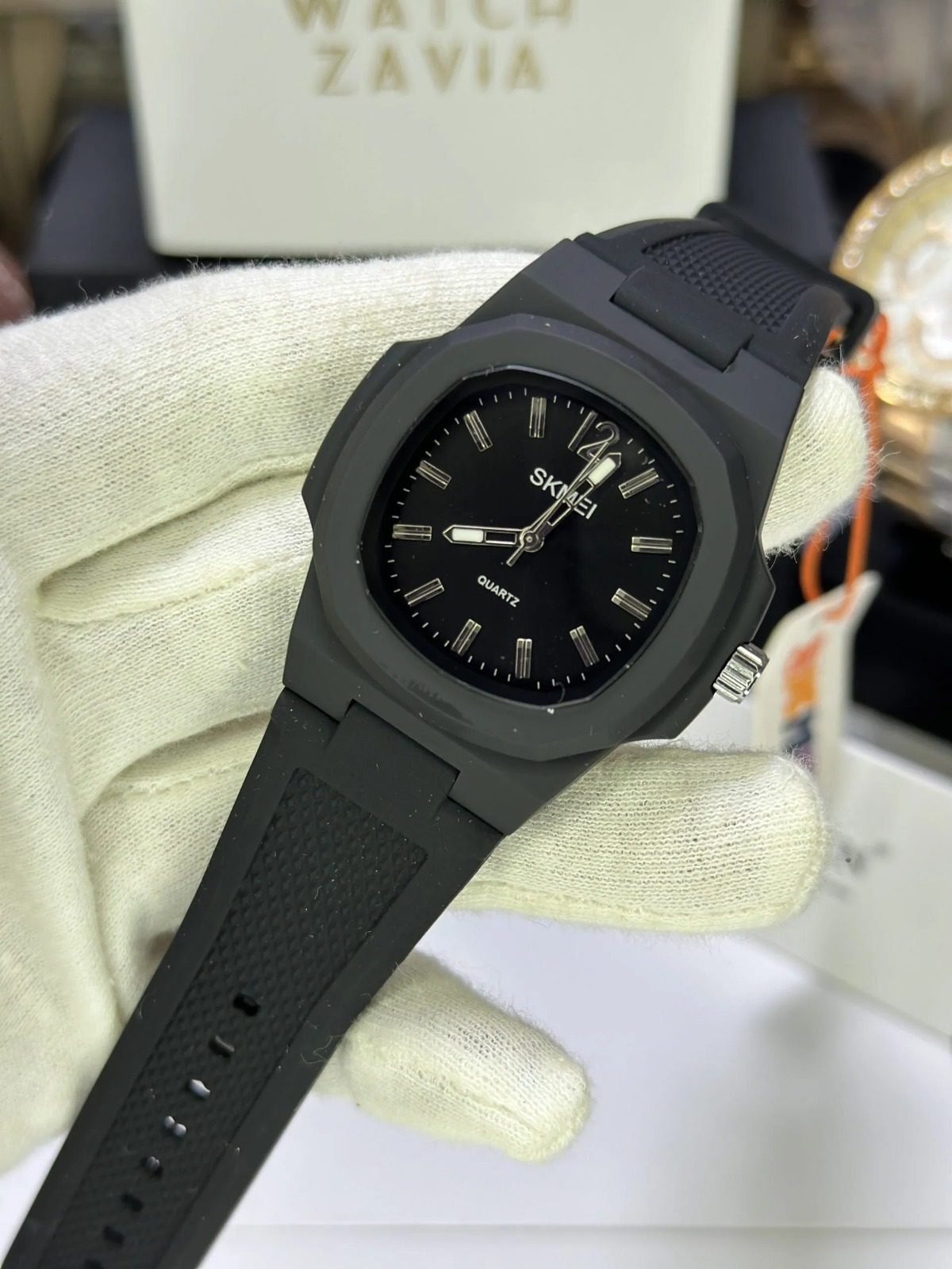 Skmei - 1717 - Quartz Sports Waterproof - Black/Black image 0