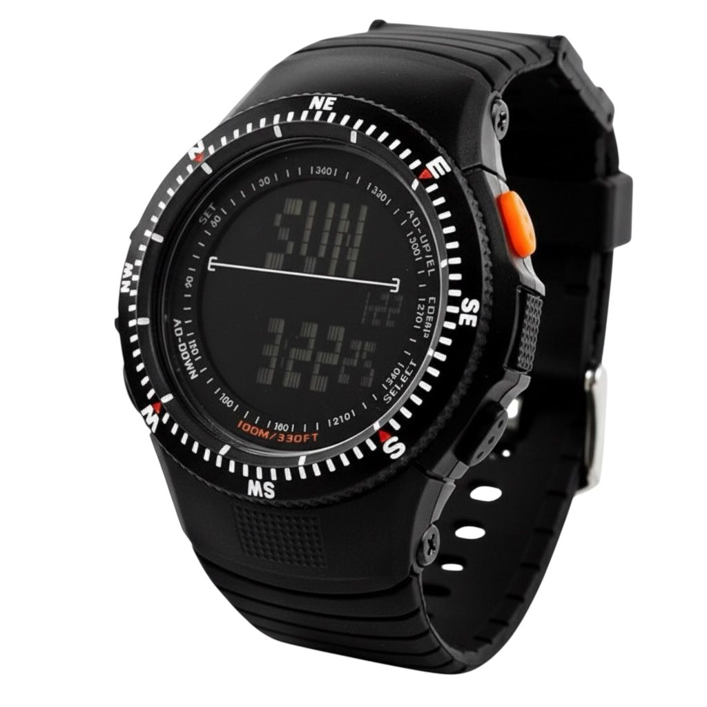 SKMEI - 0989 - Functional Quartz Digital Watch - black image 0