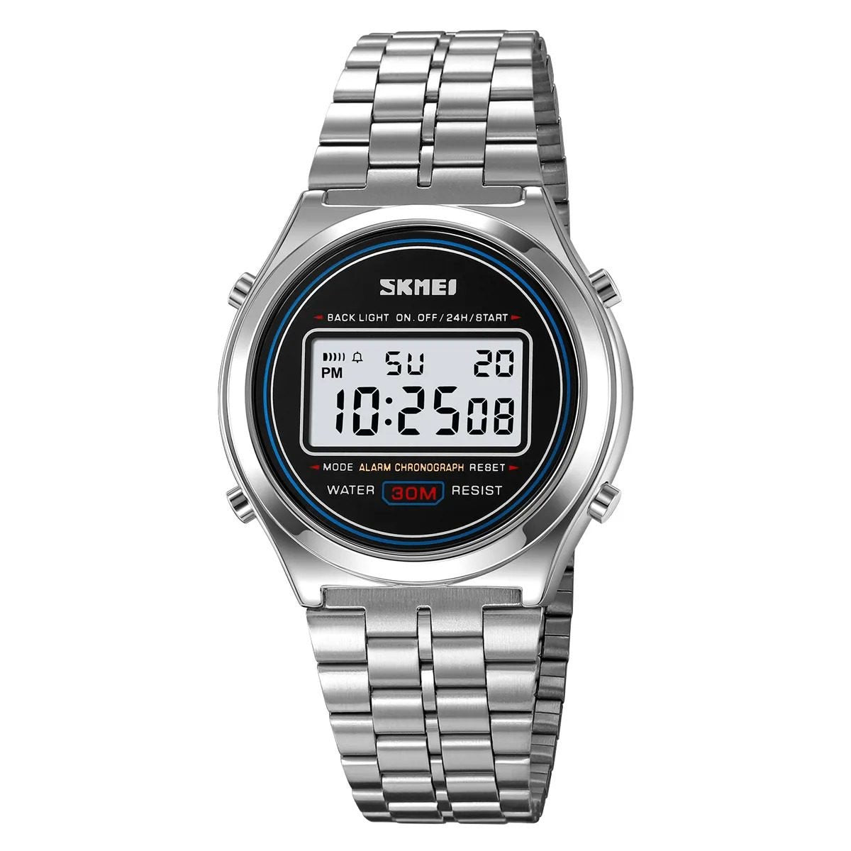 Skmei - 2146 - Luminous 50m Waterproof Mutifunctional - Silver image 0