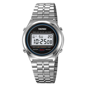 Skmei - 2146 - Luminous 50m Waterproof Mutifunctional - Silver image 0