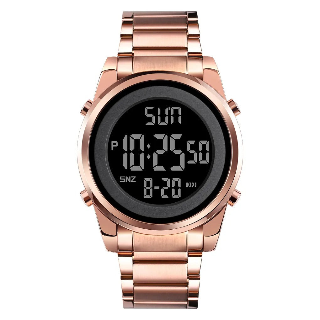 Skmei - 1611 - Advanced Digital Functions Watch - rose gold image 0