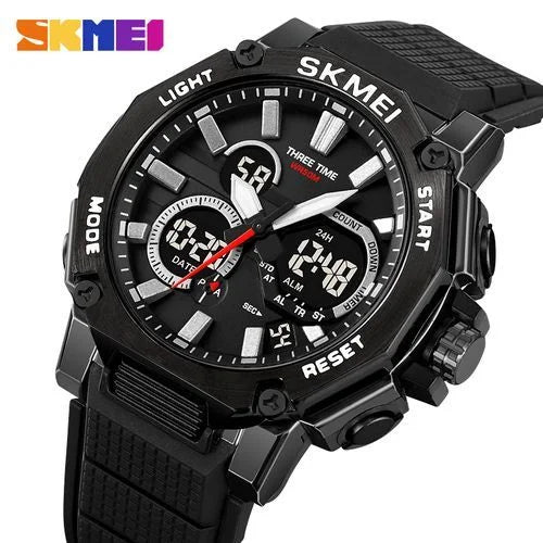 Skmei - 2219 - Digital Sports Watch - Black image 1