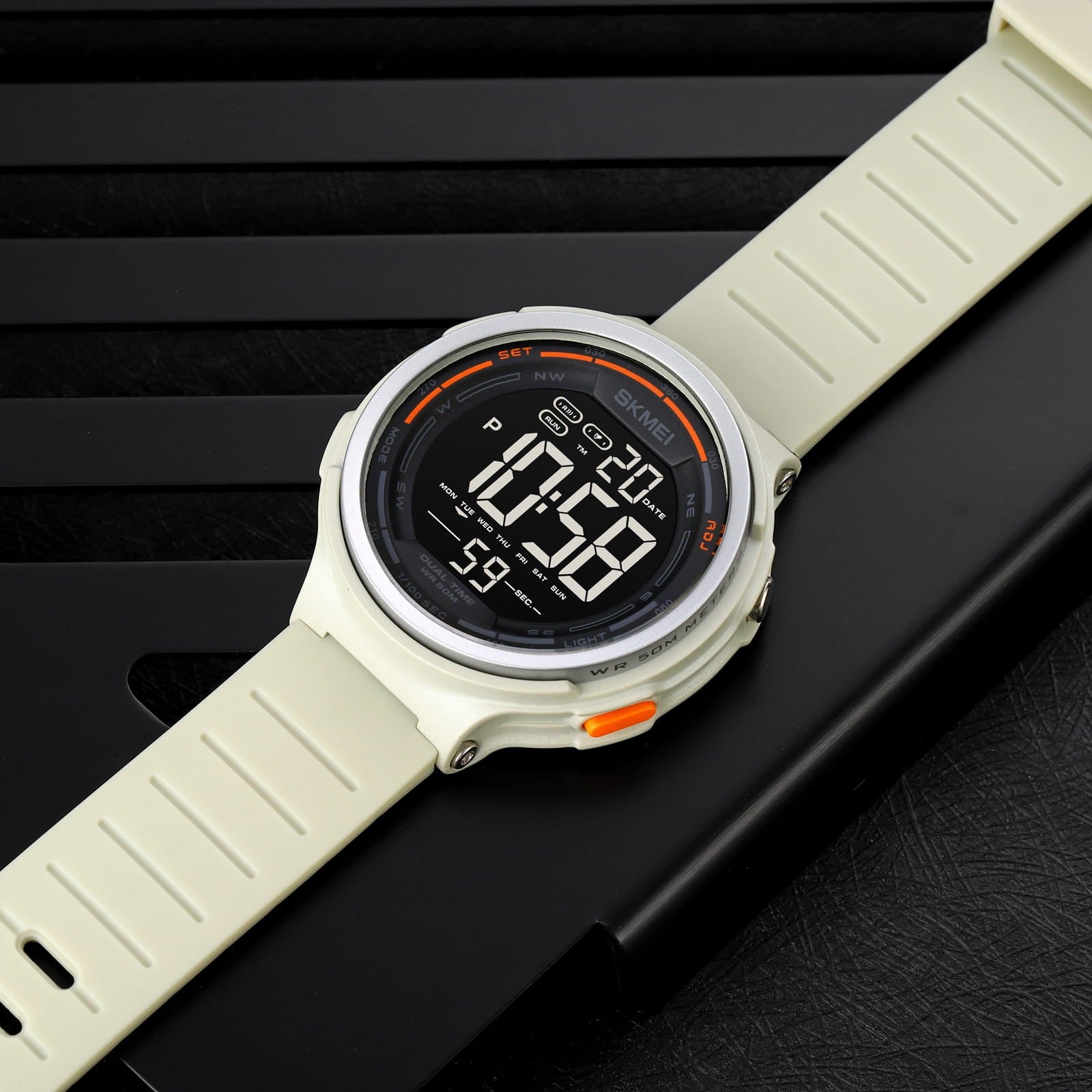 SKMEI - 1841 - High Quality Luxury Watch - White image 0