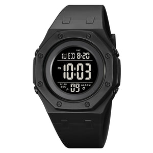 Skmei 2048 Digital Sports Watch - Black/black image 0