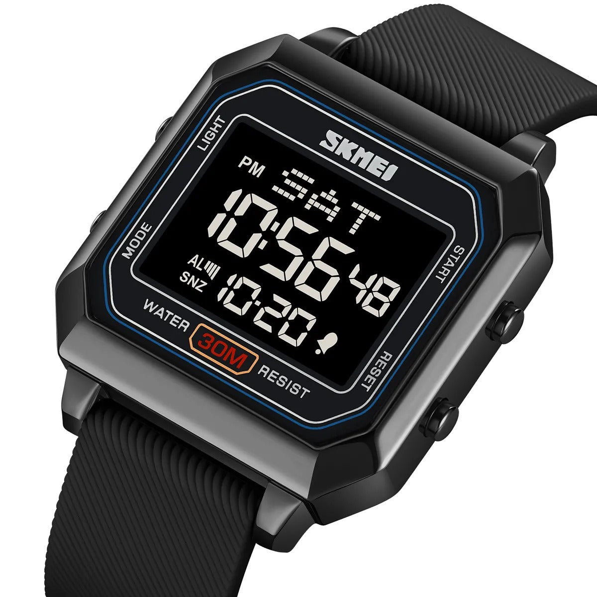 Skmei - 2150 - Digital Electronic Sports Watch - black/black image 1