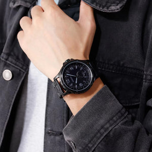 SKMEI - 1513 - High Quality Luxury Watch - Black image 2